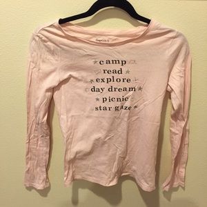 Pink Long Sleeve Tee